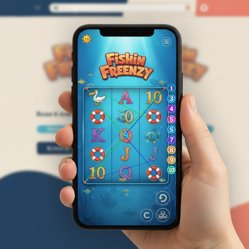 Fishin' Frenzy on mobile